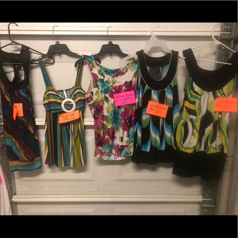 Multiple name brand tops for Spring and Summer
